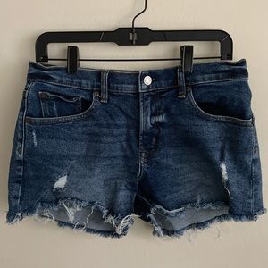 GAP High Rise Denim Cutoff Shorts